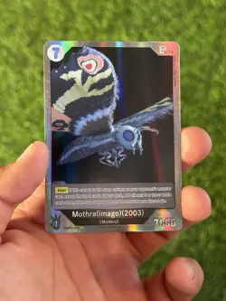 Godzilla Card Game Mothra (imago) (2003) EBP02-078 SR G: Monsters Raid Again - Image 1