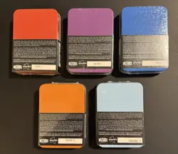 🔥 NEW MAGIC THE GATHERING TEENAGE MUTANT NINJA TURTLES TINS SET OF 5 SEALED 🔥 - Image 2