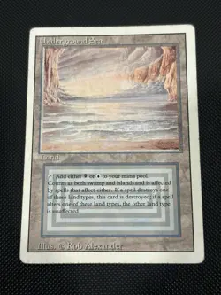 Magic The Gathering Underground Sea Revised Edition HP - Image 1