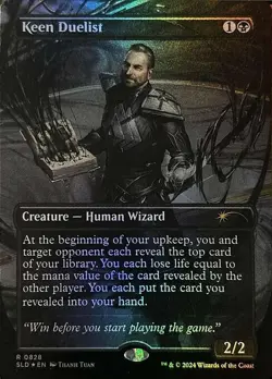 Keen Duelist - MTG SLD Secret Lair Drop Series - NM/MINT - Image 1