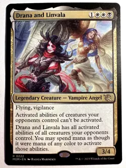 Drana and Linvala Normal R March of the Machine 222 NM - Image 1