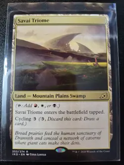 Savai Triome Ikoria: Lair of Behemoths MTG Magic the Gathering NM - Image 1
