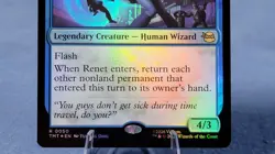 RENET TEMPORAL APPRENTICE - Foil - Mtg TMNT 🔮 - Image 3