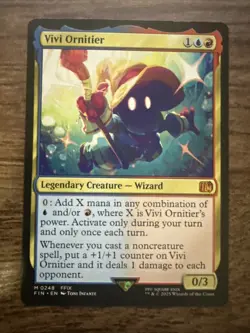 Vivi Ornitier M0248 Regular Final Fantasy Magic the Gathering NM Pack Fresh - Image 1