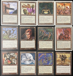 Vintage MTG Lot: 1994-1998 12 Artifact Creatures - LP/NM - Magic: The Gathering - Image 1