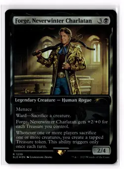 Forge, Neverwinter Charlatan 1239 Secret Lair Drop Series Foil NM - Image 1