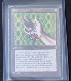 Jeweled Amulet Ice Age - Played - Vintage MTG Magic The Gathering - Image 1
