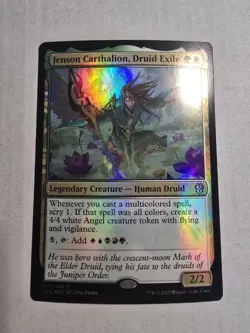 Jenson Carthalion, Druid Exile Commander: Dominaria United Foil - Image 1