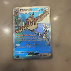 Pidgeot ex 225/197 Illustration Rare – Pokemon TCG Obsidian Flames - Image 1