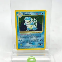 Pokemon TCG Base Set Blastoise 2/102 Regular English - Image 1