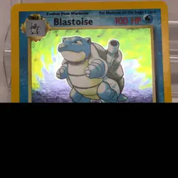 Pokemon TCG Base Set Blastoise 2/102 Regular English - Image 3