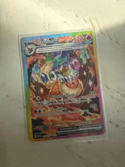 Pokemon TCG Flareon EX Prismatic Evolutions Card 146/131 Sir Illustration Rare - Image 4