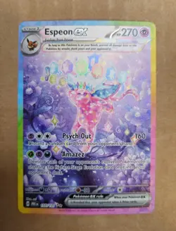 Espeon ex - 155/131 - SIR - Prismatic Evolutions - Pokemon Card - NM - Image 1