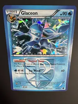 Pokemon TCG Glaceon Plasma Freeze 23/116 Unlimited Cracked Ice Holo Rare LP/NM - Image 4