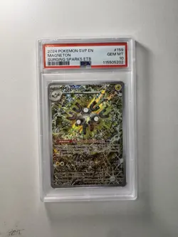 Pokemon Magneton 159 Scarlet & Violet Promo Holo PSA 10 English 2024 - Image 1