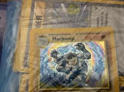 Pokemon 2-Player Starter Set Machamp Holo Wizard of the Coast 1999 never opened - Image 3