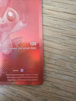 Pokemon TCG Victini Red Full Art Holo 171/086 Black Bolt NM/MT English - Image 4