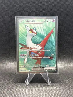 Pokemon Latias EX TCG Surging Sparks 220/191 Full Art Ultra Rare Holo - Image 1