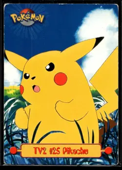 Pikachu #TV2 Pokemon 1999 Topps TV HP | Buy 10 Get 10 Fre - Image 1