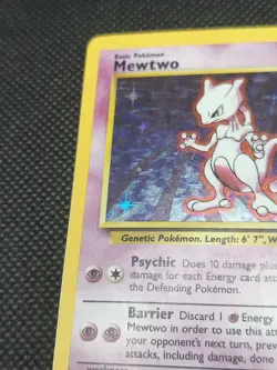 Mewtwo - Holo - 10/102 Base Set Unlimited Pokemon TCG - Image 5