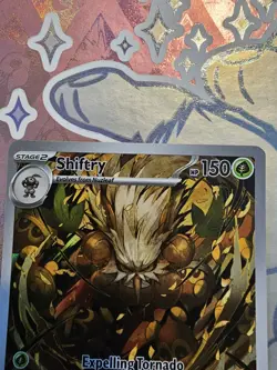 Pokemon Shiftry temporal forces art rare 163/162 pokemon - Image 2