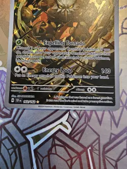 Pokemon Shiftry temporal forces art rare 163/162 pokemon - Image 3