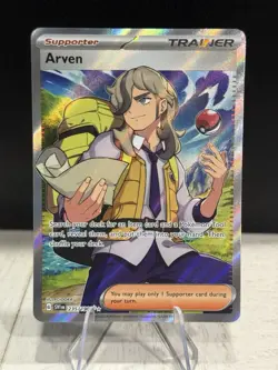 Pokemon TCG: S&V Base Set - Arven UR 235/198 - NM+ - Image 1