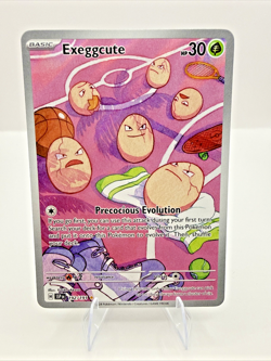 Pokemon Exeggcute Illustration Rare Scarlet & Violet Surging Sparks 192/191 - Image 1