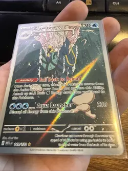 Clawitzer 141/132 Mega Evolution Illustration Rare Pokemon - Image 2