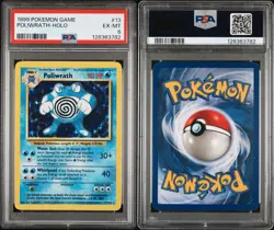Pokemon TCG Poliwrath Base Set 13/102 Holo 1999-2000 Wizards Base Set - Image 1