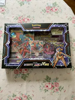 Pokemon TCG: Deoxys VMAX & VSTAR Battle Box - SEALED - Image 1