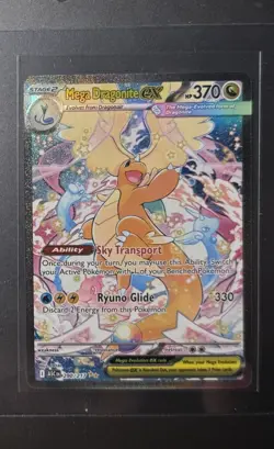 Mega Dragonite EX 290/217 SIR Ascended Heroes Pokemon English Fresh - Image 1