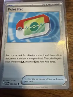 Pokepad 081/088 - Pokemon Trainer Perfect Order NM TCG - Image 3