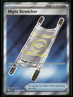 NIGHT STRETCHER 173/132 ULTRA RARE NM/M MEGA EVOLUTION POKEMON - Image 2
