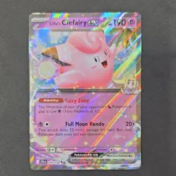 Pokemon Lillie's Clefairy ex 056/159 Sv09: Journey Together Double Rare Holo EX - Image 1