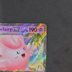 Pokemon Lillie's Clefairy ex 056/159 Sv09: Journey Together Double Rare Holo EX - Image 5