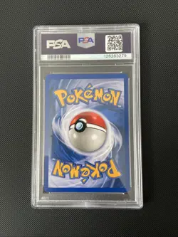 2000 Pokemon Base Set 2 Hitmonchan PSA 8 - Image 2