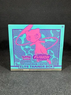 2021 Pokemon Center TCG Sword & Shield Fusion Strike Elite Trainer Box SEALED - Image 1