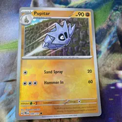 Pupitar 048/131 Pokemon TCG SV: Prismatic Evolutions Master Ball NM - Image 1