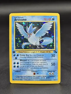 Pokemon TCG Articuno 2/62 Fossil 1st Edition Rare Holo Vintage WOTC - Image 1