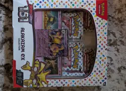 Pokemon TCG Scarlet and Violet - 151 Alakazam ex Collection Box - 4 Packs sealed - Image 1