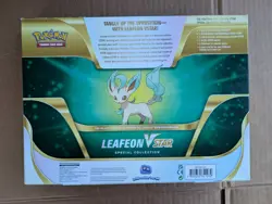 Pokemon TCG: Leafeon VStar Special Collection Box Sealed Evolving Skies Booster - Image 2