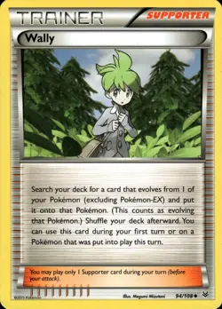 Wally 94/108 | XY - Roaring Skies | Pokemon TCG | English | Uncommon - Image 1