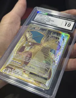 Dragonite EX Full Art 106/108 Evolutions Ultra Rare Holo CGC 10 Pokemon TCG - Image 4