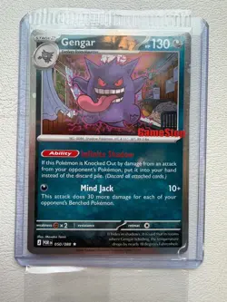 🌀RARE SWIRL Gengar GameStop Promo 050/088 SEALED!! | Pokemon Perfect Order - Image 3