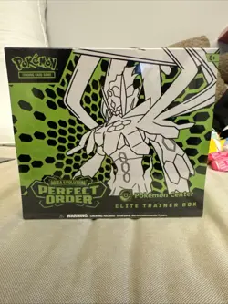 Pokemon TCG Perfect Order *Pokemon Center* ETB Elite Trainer Box, In Hand Sealed - Image 1