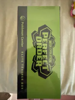 Pokemon TCG Perfect Order *Pokemon Center* ETB Elite Trainer Box, In Hand Sealed - Image 5