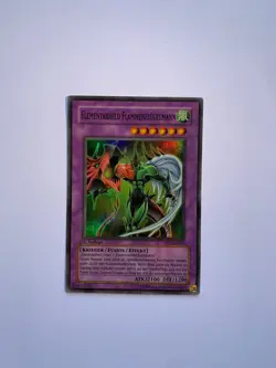 Yugioh Karte: Elementarheld Flammenflugelmann (DP1-DE010), 1. Auflage - Image 3
