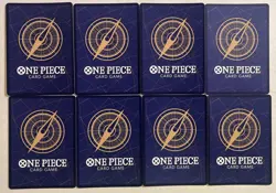 One-Piece CCG TCG Azure Sea’s Seven 8 Card Rare Character Lot No Dupes X Drake + - Image 2