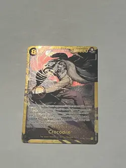 ONE PIECE CCG | Crocodile OP14-120 (SEC) THE AZURE SEA'S SEVEN | ENGLISH - Image 1